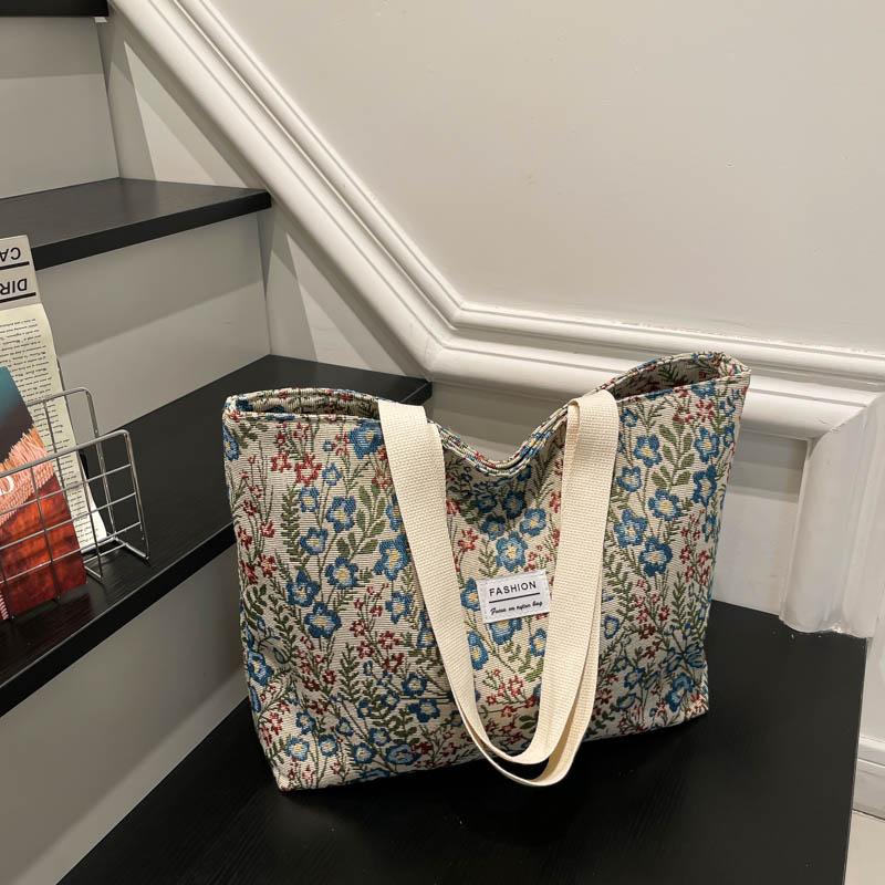 Yogodlns Stilvolle Lässige Tragetasche für Damen Böhmischer Ethnischer Stil Umhängetasche für den Täglichen Weg zur Arbeit Shopper Handtasche für Büroangestellte