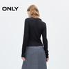 ONLY Women's 3D Knotted Stitching Slim Fit Long Sleeve T-Shirt