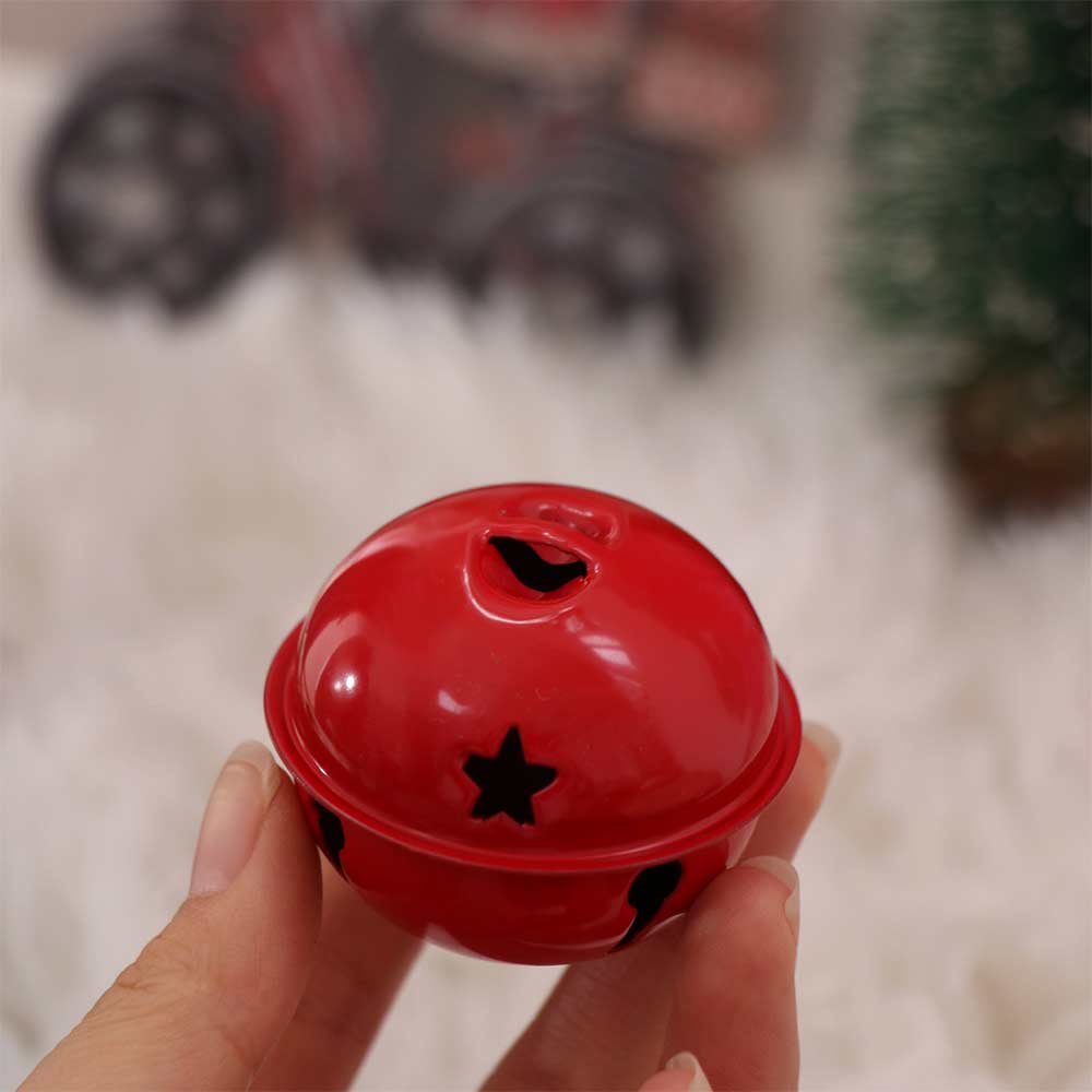 Handmade Christmas Jingle Bells Iron Christmas Tree Bells Practical Christmas Bells Pet Collar