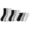 Unisex Solid Color Non-Slip Sports Socks: Sweat-Absorbing, Breathable, Waist-Cinching, Long Autumn/Winter Minimalist Style