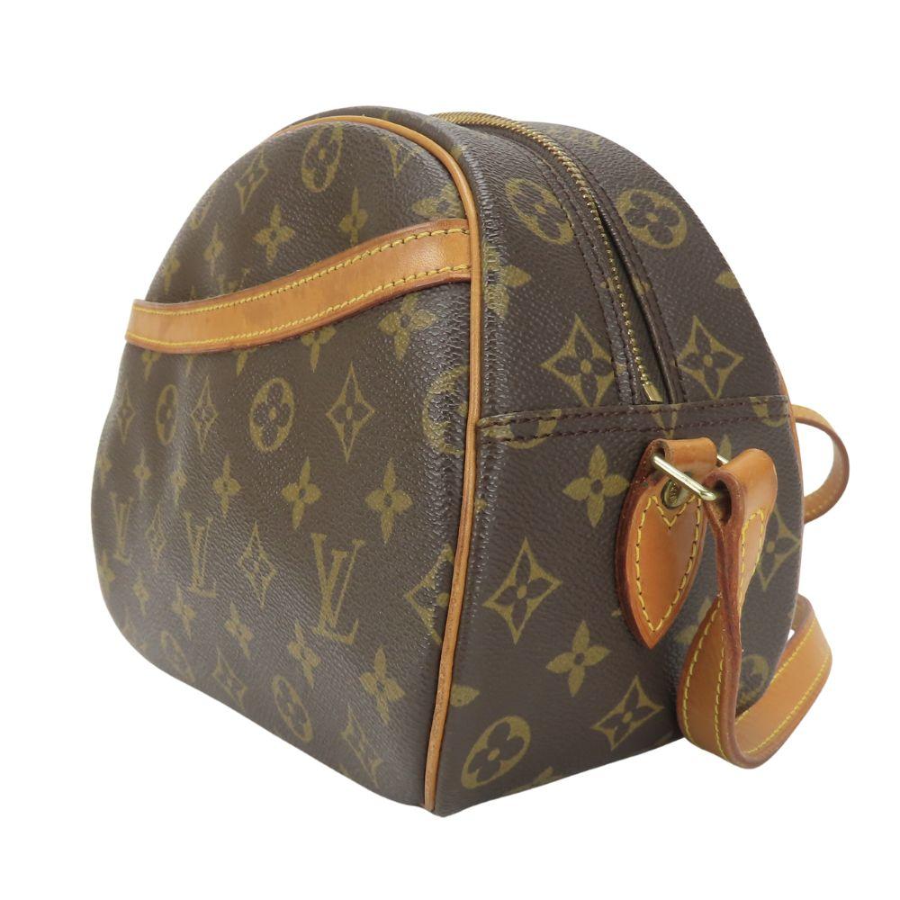 Used LOUIS VUITTON Shoulder Bag Blower M51221 Monogram/Nume leather Brown