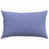 Sofa Cushions 2 Pcs Denim Blue 50 X 30 Cm Fabric