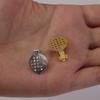50st Guld Silver Järn Öronklämma Örhängen Hål Infattning Tomma Cabochoner Fästbas DIY Komponenter Smyckesdelar Leverantör Hög Kvalitet