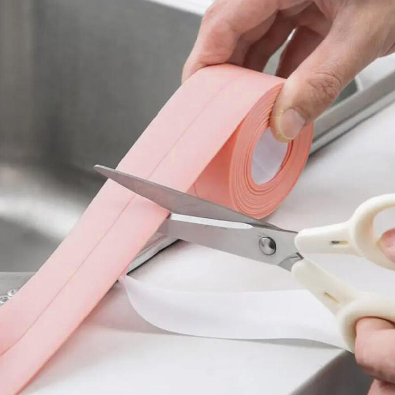 2pcs Multi-Purpose Waterproof Tape, Unscented, Durable PVC Material Self-Adhesive Sealant For Kitchen And Bathroom Use - Solves Various Problems