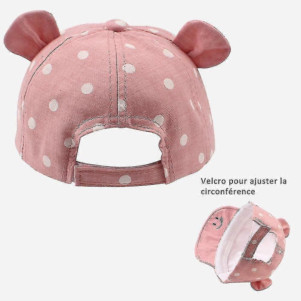 Baby Cap For Girl Boy Child Cotton  Sun Hat Adjustable Spring Summer