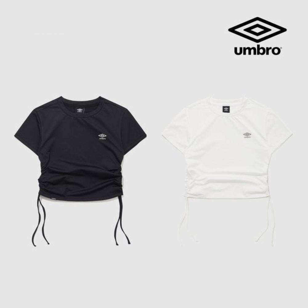 

Umbro Women S Rib ShorT Sleeve T ShirT uq222crS59 blacks/85(S)