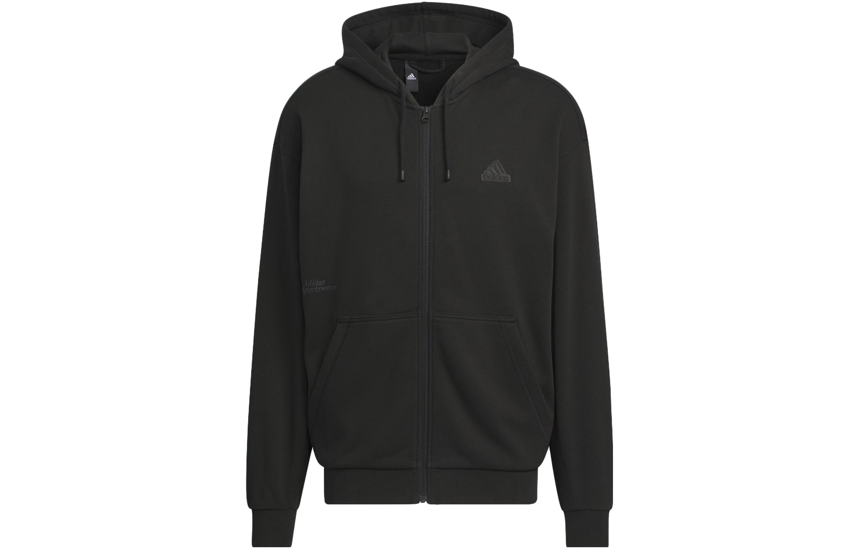 Adidas Heavy French Terry Jacket Jackets & Coats Men s Black IT3963 L
