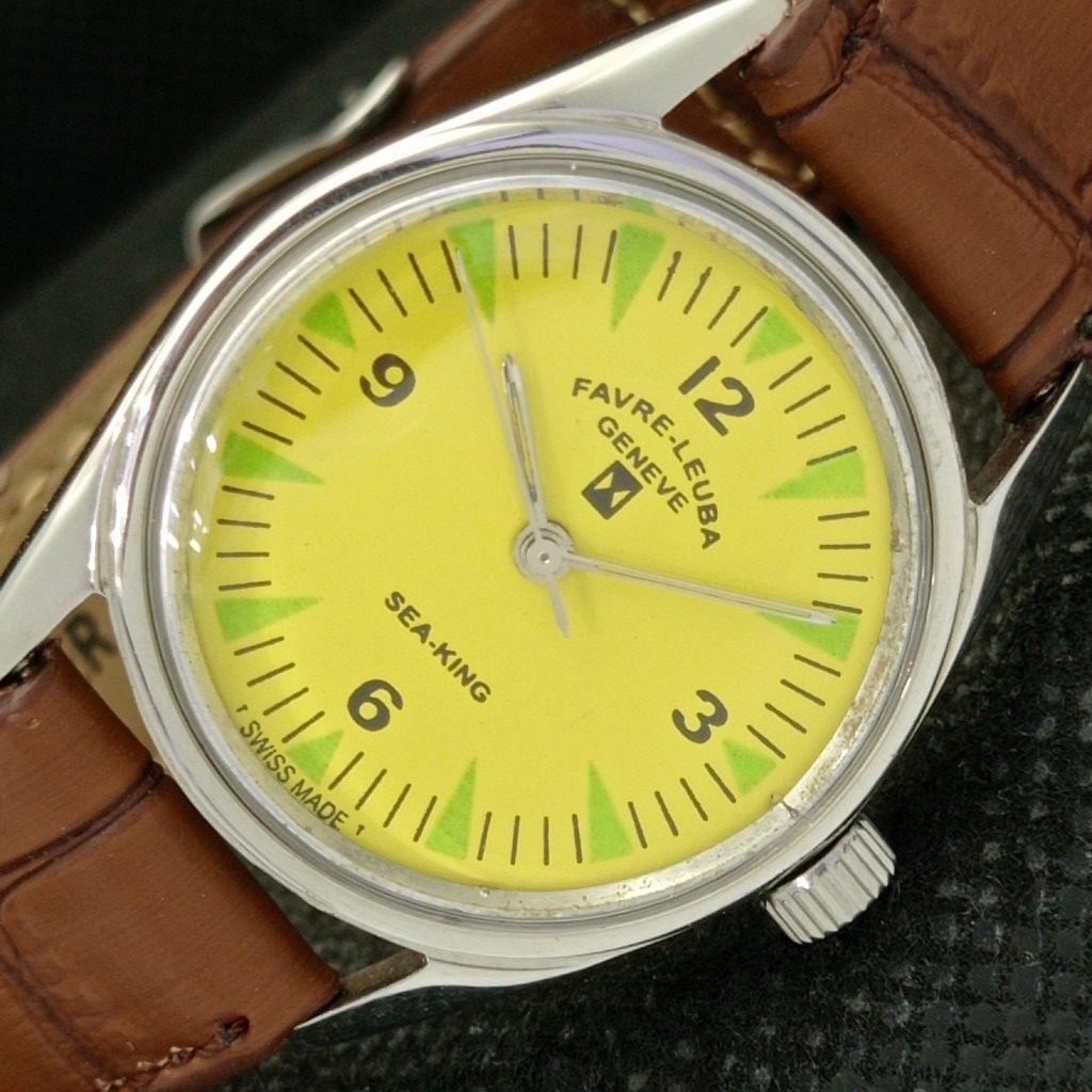 

Б/У FAVRE LEUBA GENEVE SEA KING ШВЕЙЦАРСКИЕ МУЖСКИЕ ЧАСЫ a310721-1 Sku589-a310721