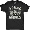 Halloween Mens T-Shirt Funny Squad Ghouls Sarcastic Graphic Tees