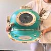 Nautical Diving Helmet Green Coating Finish Deep Sea Divers Nautical Marine Decor Scuba Diving  Best Gift Item