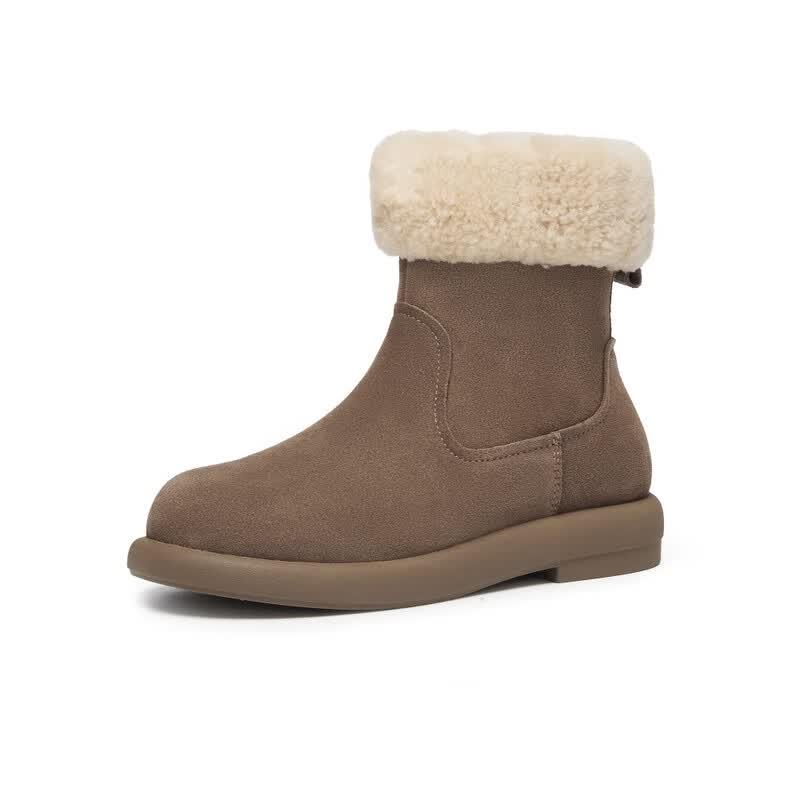 TEENMIX Women s Plush Warm Winter Boots 38
