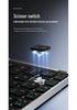 Wireless Bluetooth Foldable Keyboard with Leather Stand for Tablets and Phones