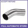 Single Mandrel Bend Elbow Bend Tube Exhaust Elbow Pipe 175 Inch Universal