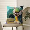 Cute The C-CroodsS Pillow Case Comfort Sofa Bed Silky elegant Invisible zipper Decorative cushion cover