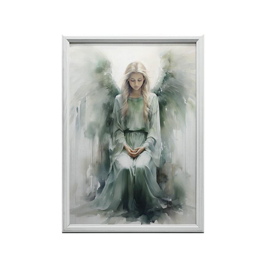 Plakat Światło Szmaragdowego Anioła Plakat Światło Szmaragdowego Anioła, 70X100 Cm, Bez Ramy, Papier Matowy 230 Gsm
