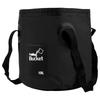 Portable Foldable Water Bucket Multifunctional Outdoor Camping Washing Bag Car Wash Bucket Collapsible Sink