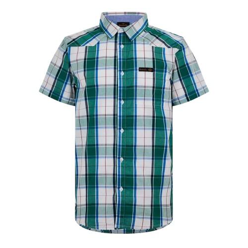 Bench Mens Checked Relaxed Fit Shirt