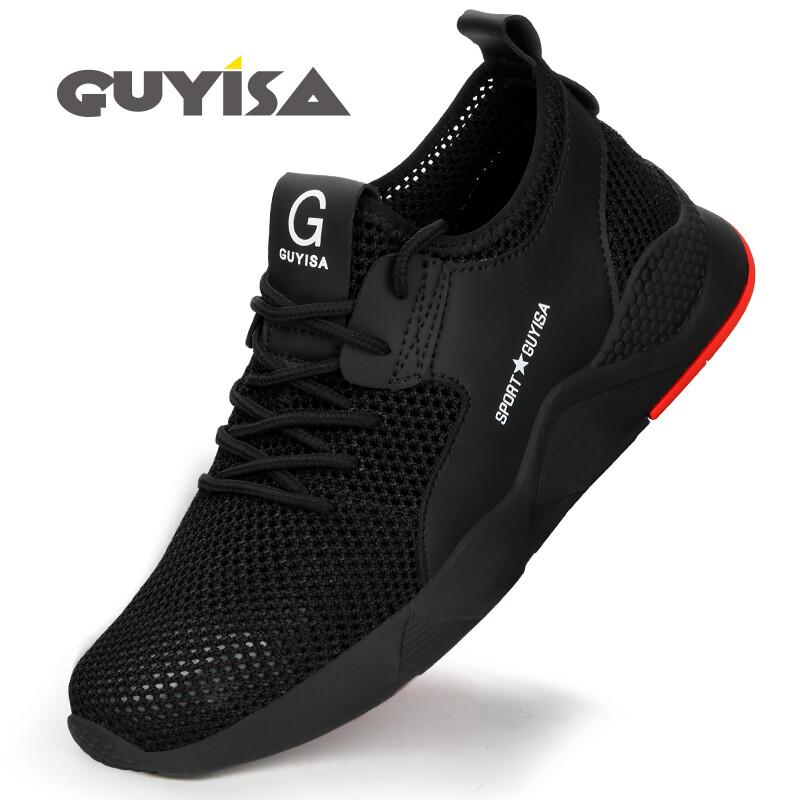 GUYISA 9118 Men s Summer Breathable Safety Work Shoes 41