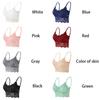 8 kolorów krótki top biustonosz regulowany podkoszulki bez rękawów koronkowy top typu bralette moda damska Plus rozmiar