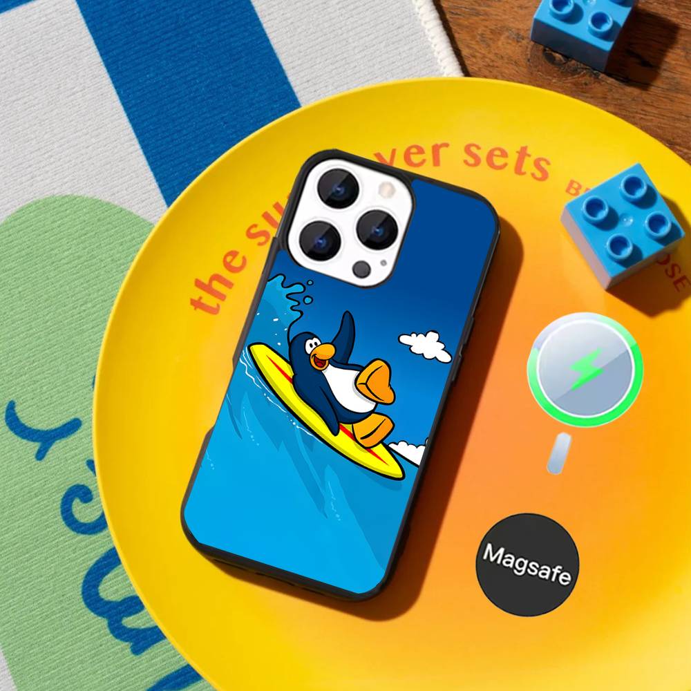 Spiel C-Clubs P-Pinguin-ns Handyhülle Für iPhone 17,16,15,14,13,12,11,Pro,Max,Plus,Mini,SE4,E Magnetisch Magsafe Kabelloses Laden