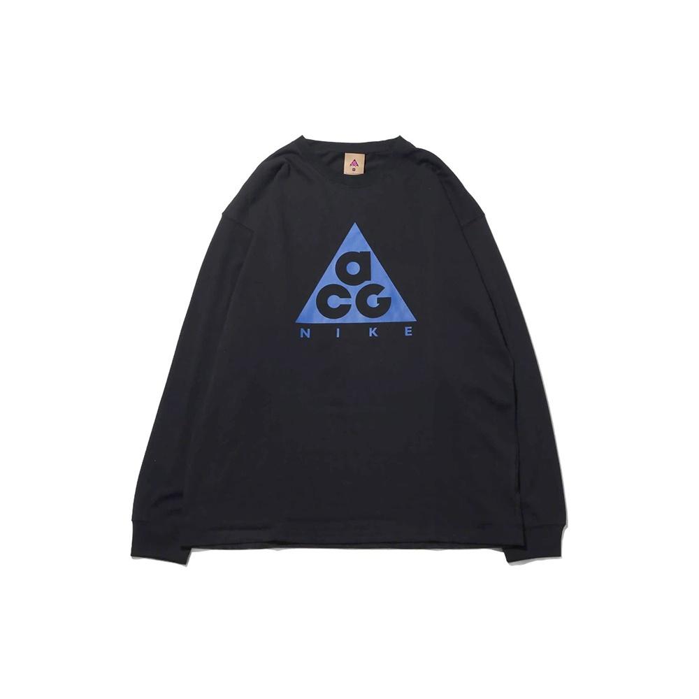 Nike Lab ACG Long-Sleeve T-Shirt  Black Game Royal  Men s BQ7203-011 S