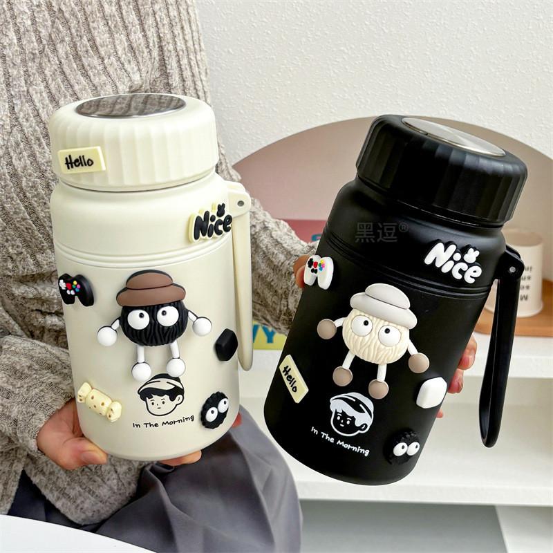 Star Wars Stormtrooper 1000ml Insulated Travel Mug With Leakproof Lid For Office And Outdoor Use