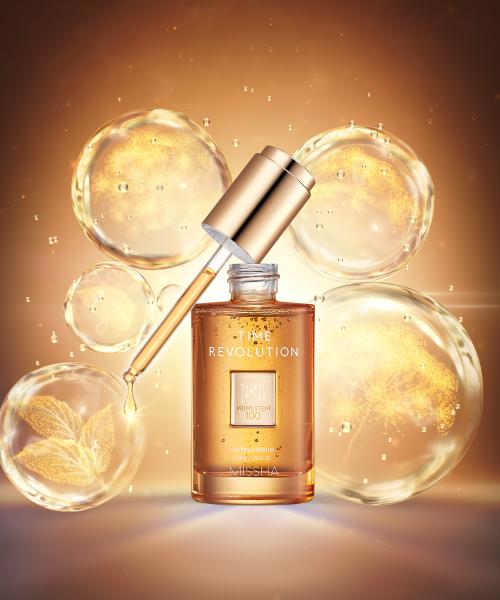 Missha Time Revolution Prime Stem 100 Lifting Serum 50ml FREE