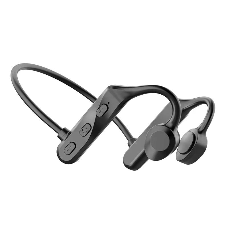K69 Conduction Earphones Bluetooth Ear Hanging Wireless Headphones Sport Running Noise Cancelling Headsets Ear hook with Mic Waterproof Earbuds