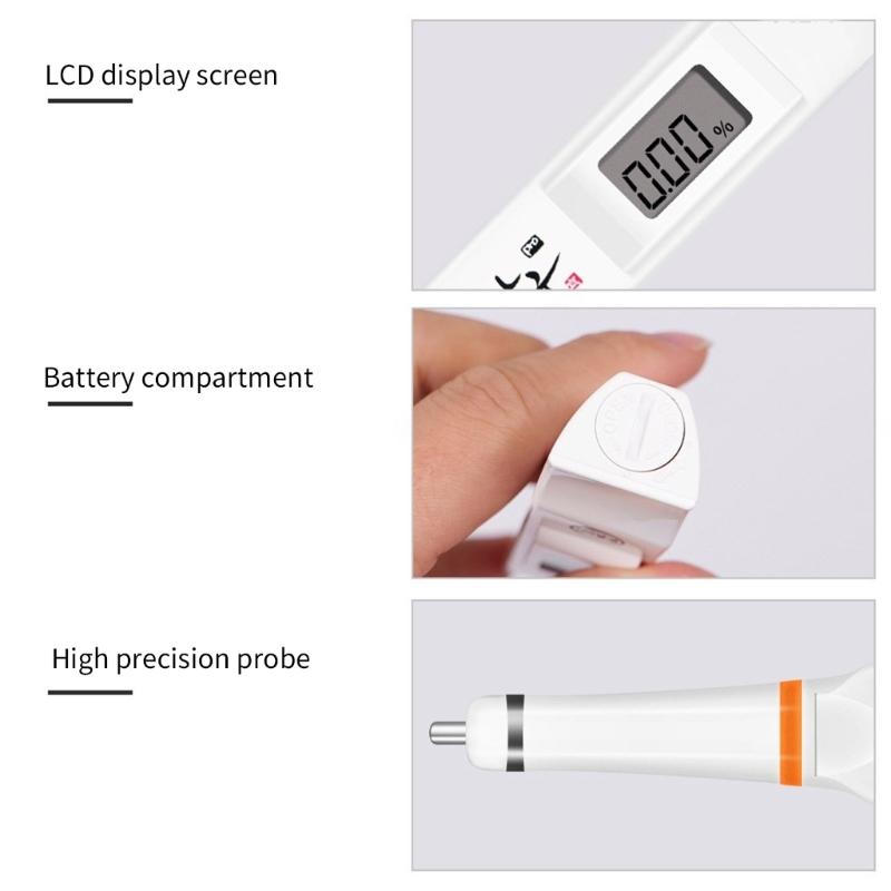 Salinity Meter Tester or Food Highs Accuracy Salts Accuracy Concentration Measuring Salinometer Digital Salinity Tester