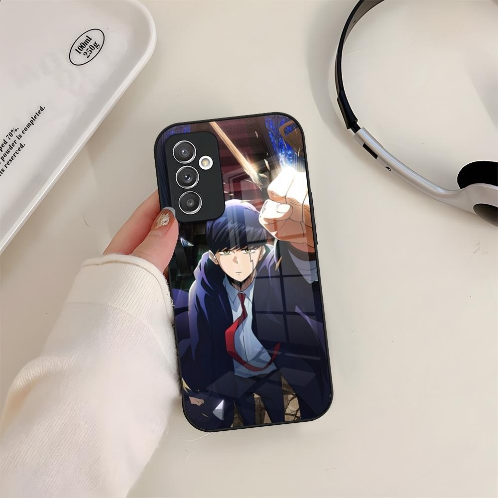 

Mashle Magic And Muscles Phone Case Glass For Samsung S24 S26 S23 S20 S25 S21 S22 Ultra Fe Plus A05 A06 A16 A26 A36 A56 Coque Galaxy S25 Plus