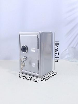Mini Safe With Combination Lock - Home Small Money Box Storage Case, Protects Cash, Important Documents, Credit Cards Jewelry