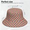 Seychelles Fisherman Hats Free Custom Made Name Team Logo Bucket Cap Country Travel Sesel Nation Flag Photo Headgear