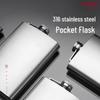 Flasque Portable en Acier Inoxydable 316 de 4 oz pour Utilisation en Extérieur – Ensemble de Bar pour Homme