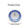 4Pcs 75mm Car Wheel Center Hub Caps Covers for Mercedes Benz A B C S Class AMG GLA CLA GLC W176 W221 W222 W204 W205 Accessories JQ1