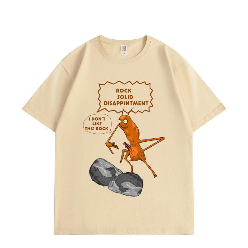 

Marcus The Worm I Don t Like This Rock Funny Meme T-shirt High Quality Fashion Oversized T Shirts Unisex Cotton T-shirts 3XL