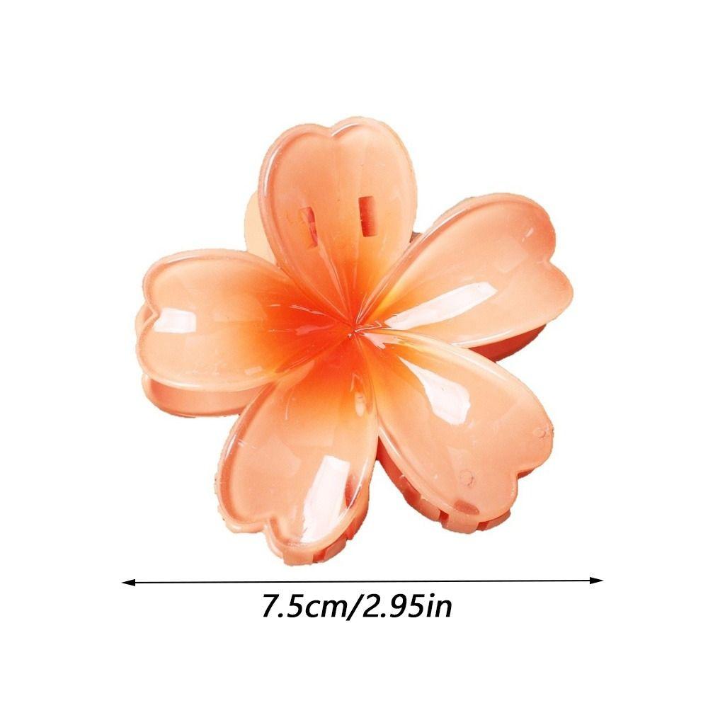 Sweet Flower Hawaiian Flower Hair Clip Plumeria Flower Hairpin New Hair Claws Beach Summer