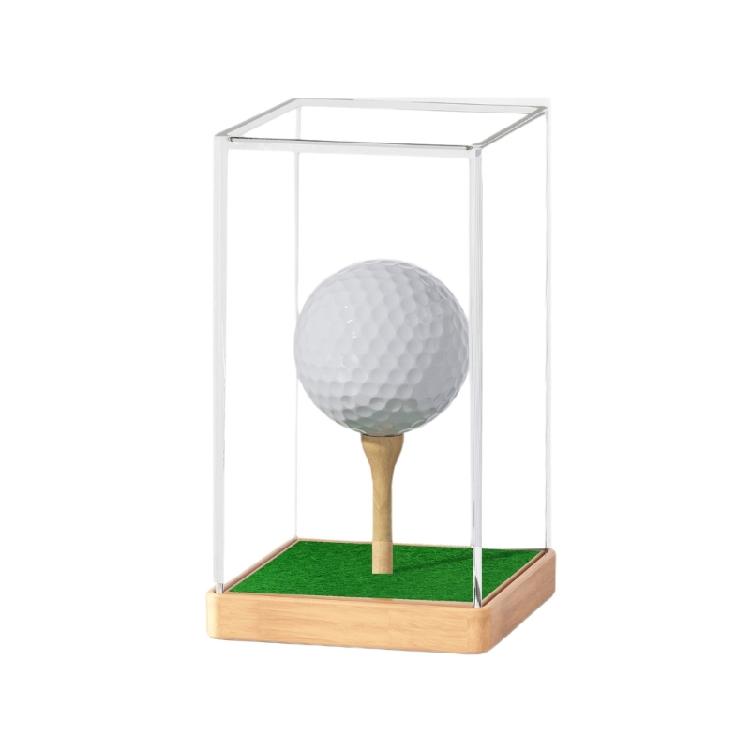 Golf Ball Display Case Storage Box Golf Ball Collector Display Organizer Signature Golf Ball Storage Container