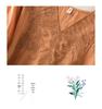 Damen Sommer Ramie V-Ausschnitt Besticktes Oberteil - Lockerer Schnitt, Uni-Farben