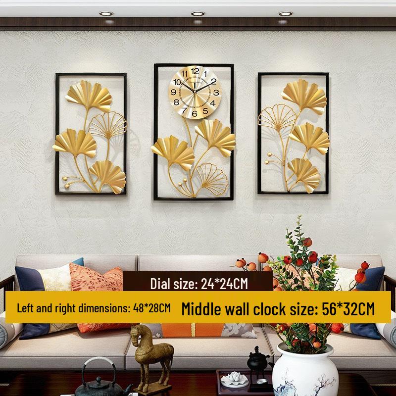 

A11 Современные китайские декоративные настенные часы для гостиной In Stock