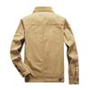 New Winter Men's Jacket with Velvet and Thickening for Cold Protection and Warmth, Casual Washed Men's Clothing