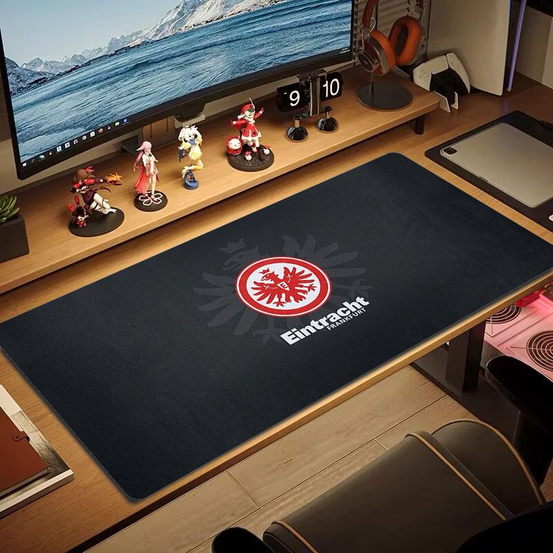 Eintracht Frankfurt Large Size Mouse Pad Large Gaming Table Cushion Non-slip Laptop Tablet Big Mousepad XXL Mat Mini PC Playmat With Lock edge