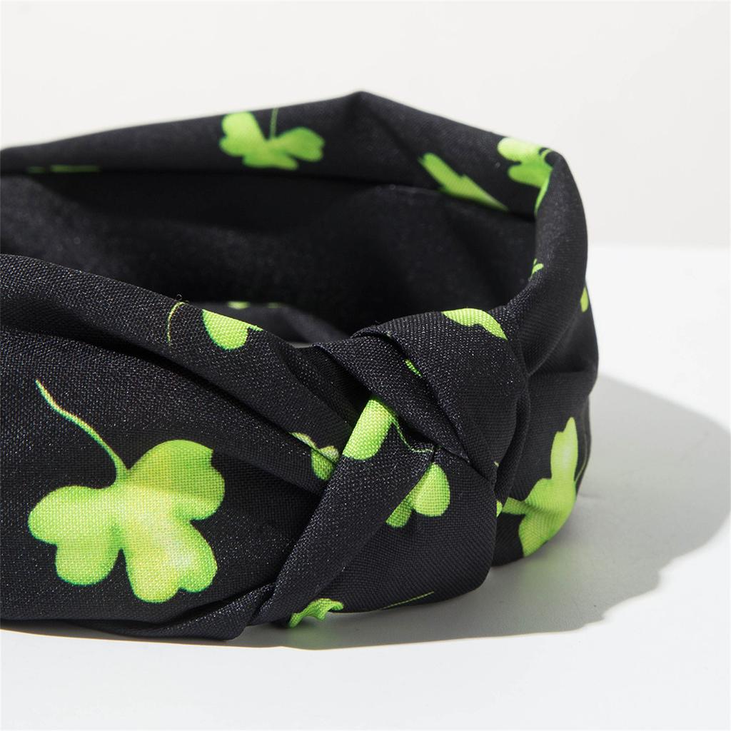 St. Patrick's Day Wide- Headband - Unique Irish Festival Party Hair Accessory