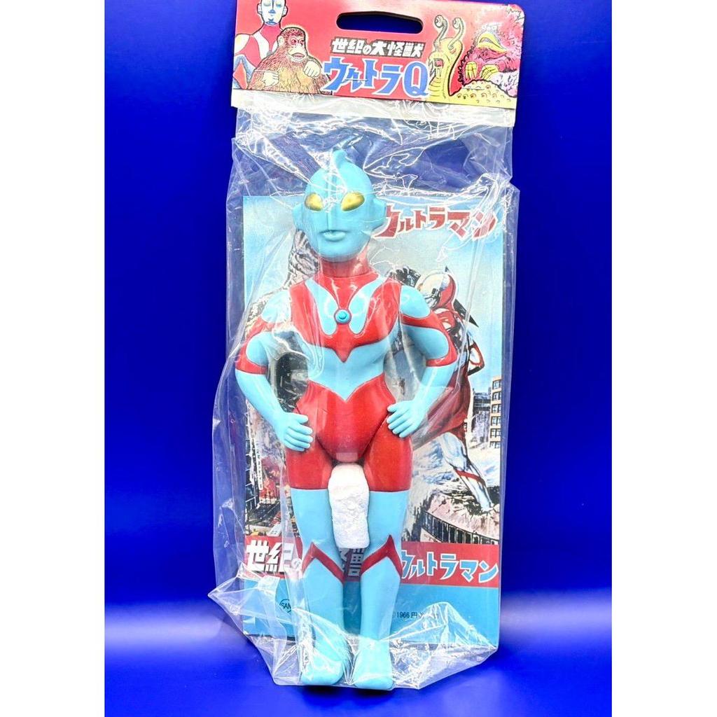 Used Marusan M1 Ultraman 450 60s Blue Ver. Tsuburaya Pro Ultra Q Monster Figure Sofvi Showa