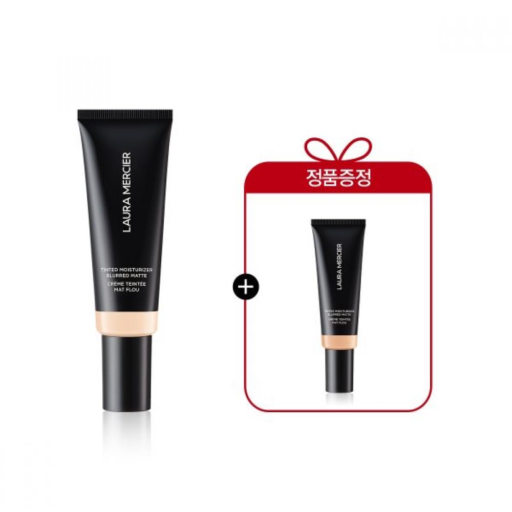Laura Mercier Оттеночный увлажняющий крем Blurring Matte + мини-помада 0N silk