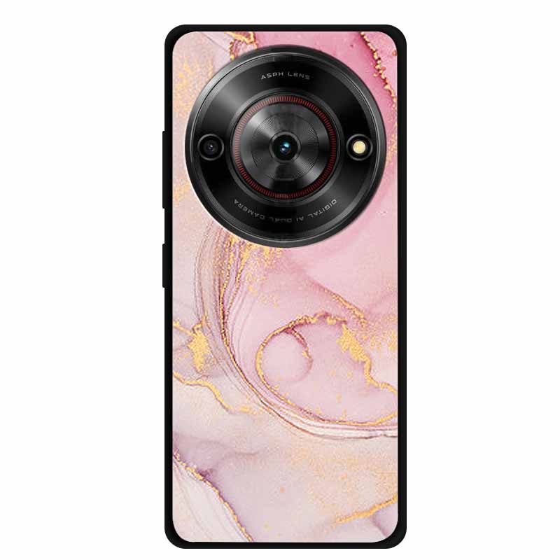 For ZTE Blade A75 5G Case Luxury Marble Silicone Soft Phone Cover for ZTE Blade A75 5G Protective TPU Back Shell Coque Capa A 75
