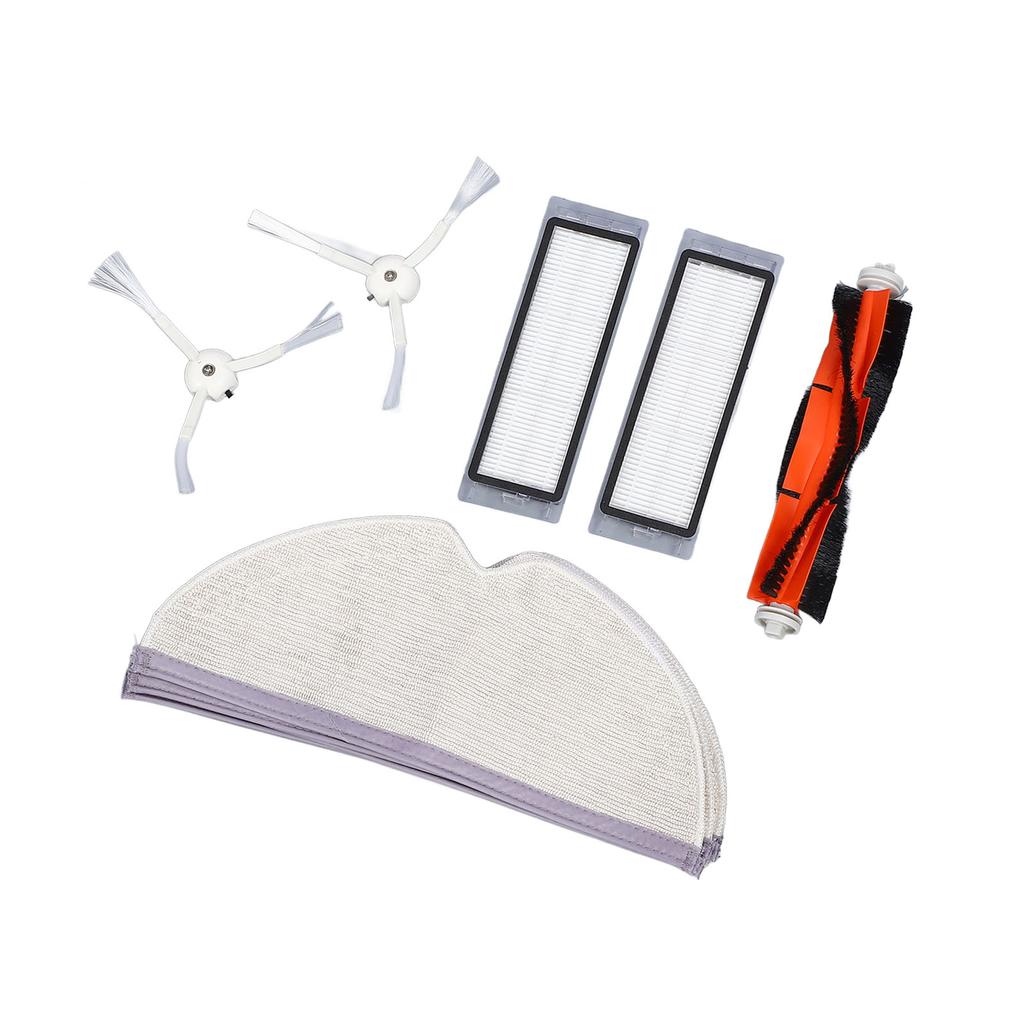 Robot Vacuum Cleaner Accessory Replacement Kit with Filters Side Brushes Mop Cloths Main Brush for