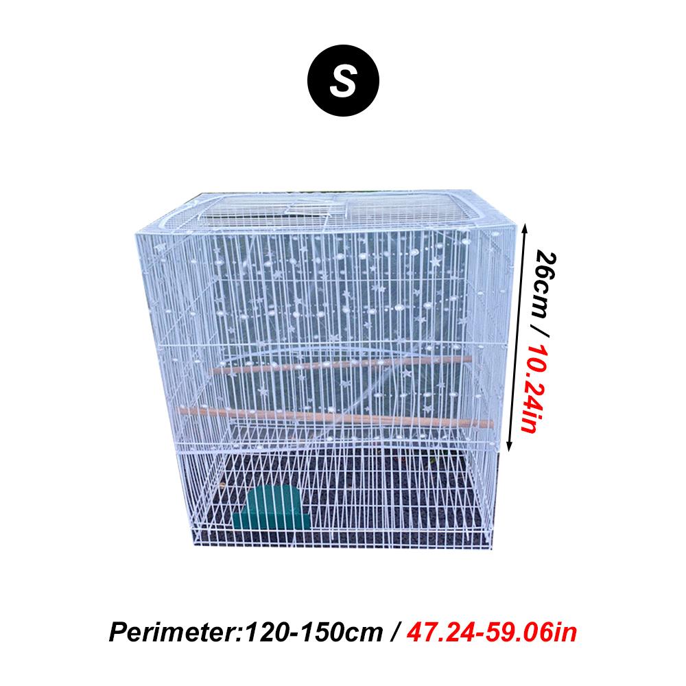 

1 PC Parrot Cage Mesh Cover Anti-Fly Feathers Anti-Spill Dustproof Breath Universal Mesh Dust Cover Anti-Mosquito for Bird Cage