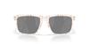 Sunglasses Frame Color Clear Lens Prizm Black 57mm Men's 0OO9102, (Front) Terrazzo, Color Polarized,