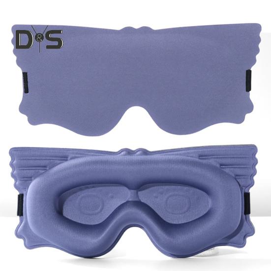 3D Kids Sleep Eye Cover with Adjustable Strap Soft Blindfold Memory Foam Filler Breathable Light Shielding Eyeshade for Boys Girls Teens