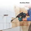 1680W Hochleistungs-Bürstenloser Elektrischer Bohrhammer Akku-Betrieben Multifunktions-Elektro-Bohrhammer Schlagbohrer Werkzeug